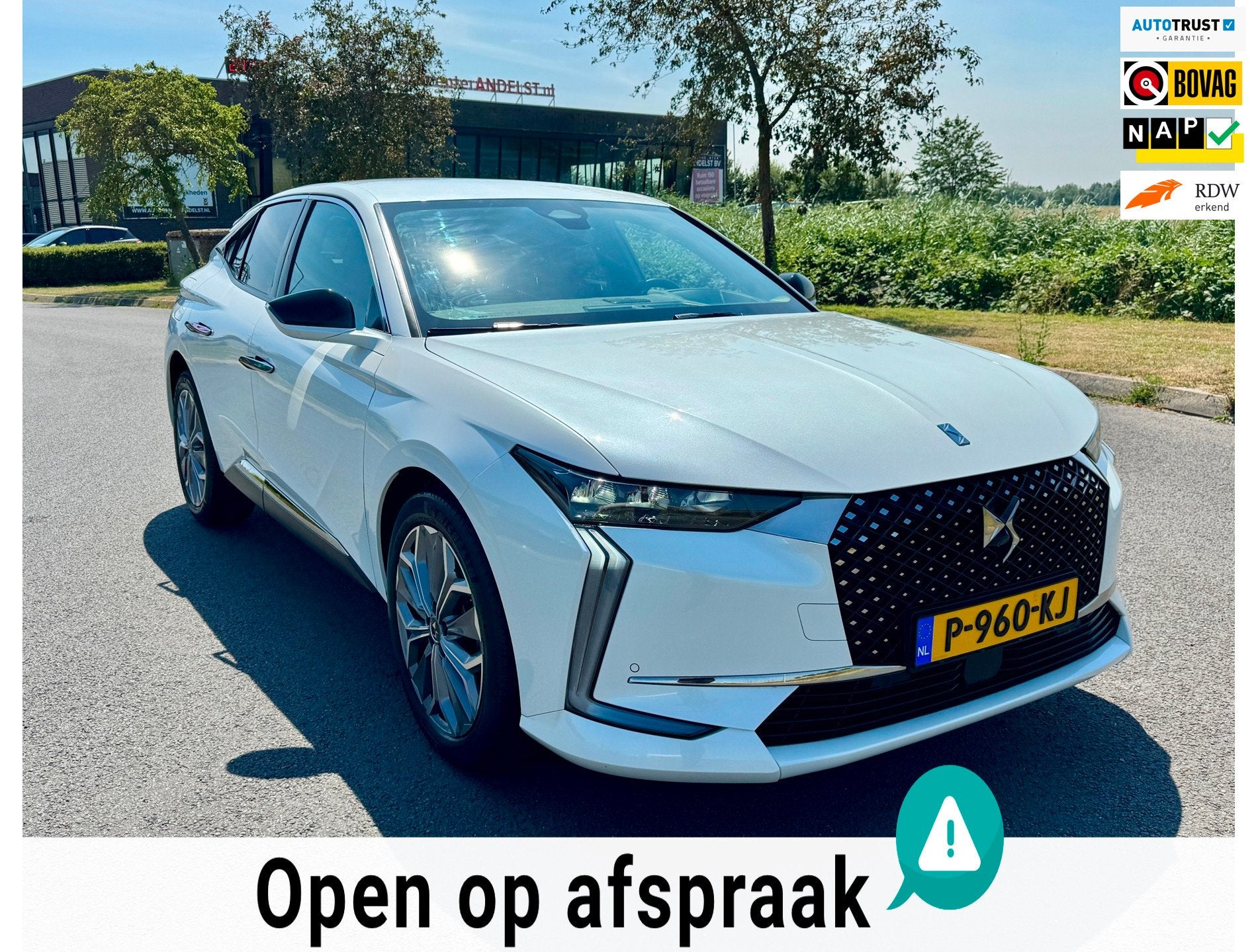 DS 4 1.2 PureTech Trocadero Aut, HU dsp, Cam, Keyless, Navi,, Auto's, DS, Dealer onderhouden, Gebruikt, Euro 6, 1199 cc