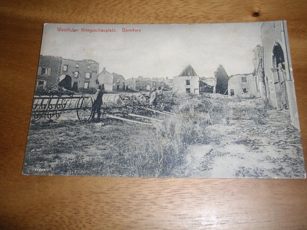 WOI Domevre  Kriegsschauplatz Feldpost Militair Frankrijk, Verzenden, Voor 1920, Gelopen, Frankrijk
