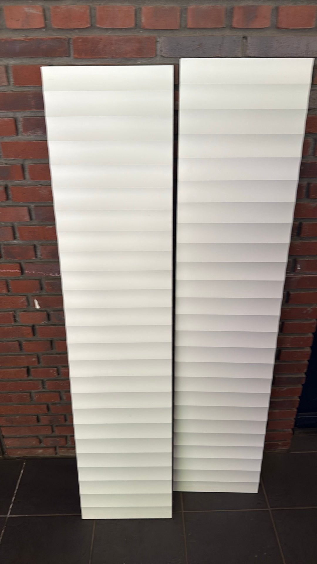 Witte planken, Ophalen, Zo goed als nieuw, Minder dan 60 cm, Radiator