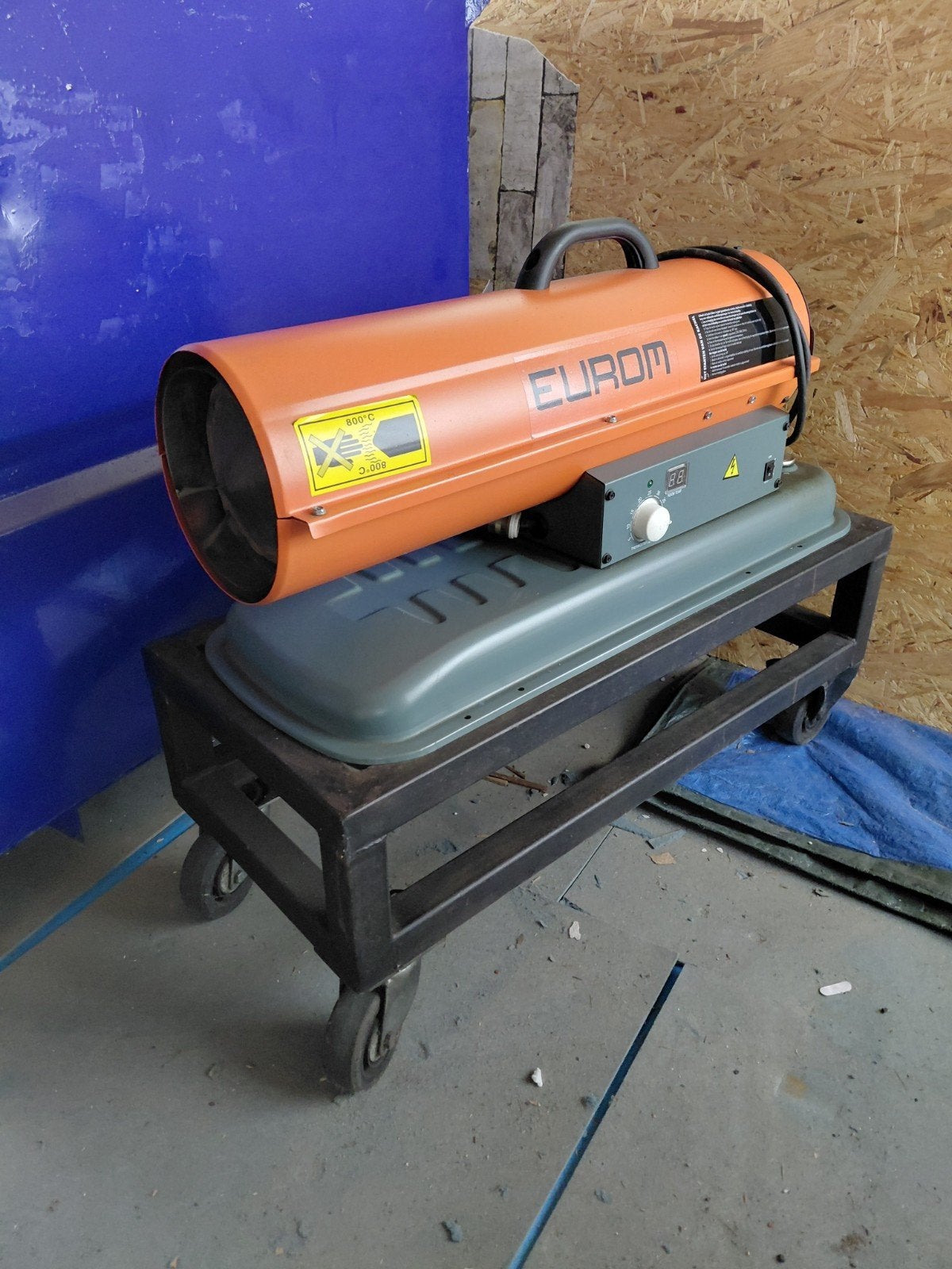 Eurom Diesel Heater 20KW, Ophalen, Gebruikt