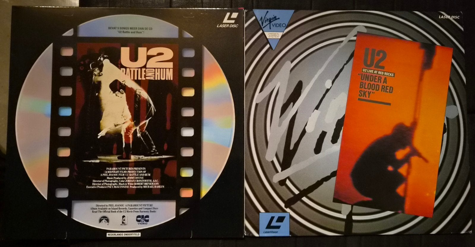 U2 op Laserdisc, Alle leeftijden, Ophalen of Verzenden, Zo goed als nieuw, Concert
