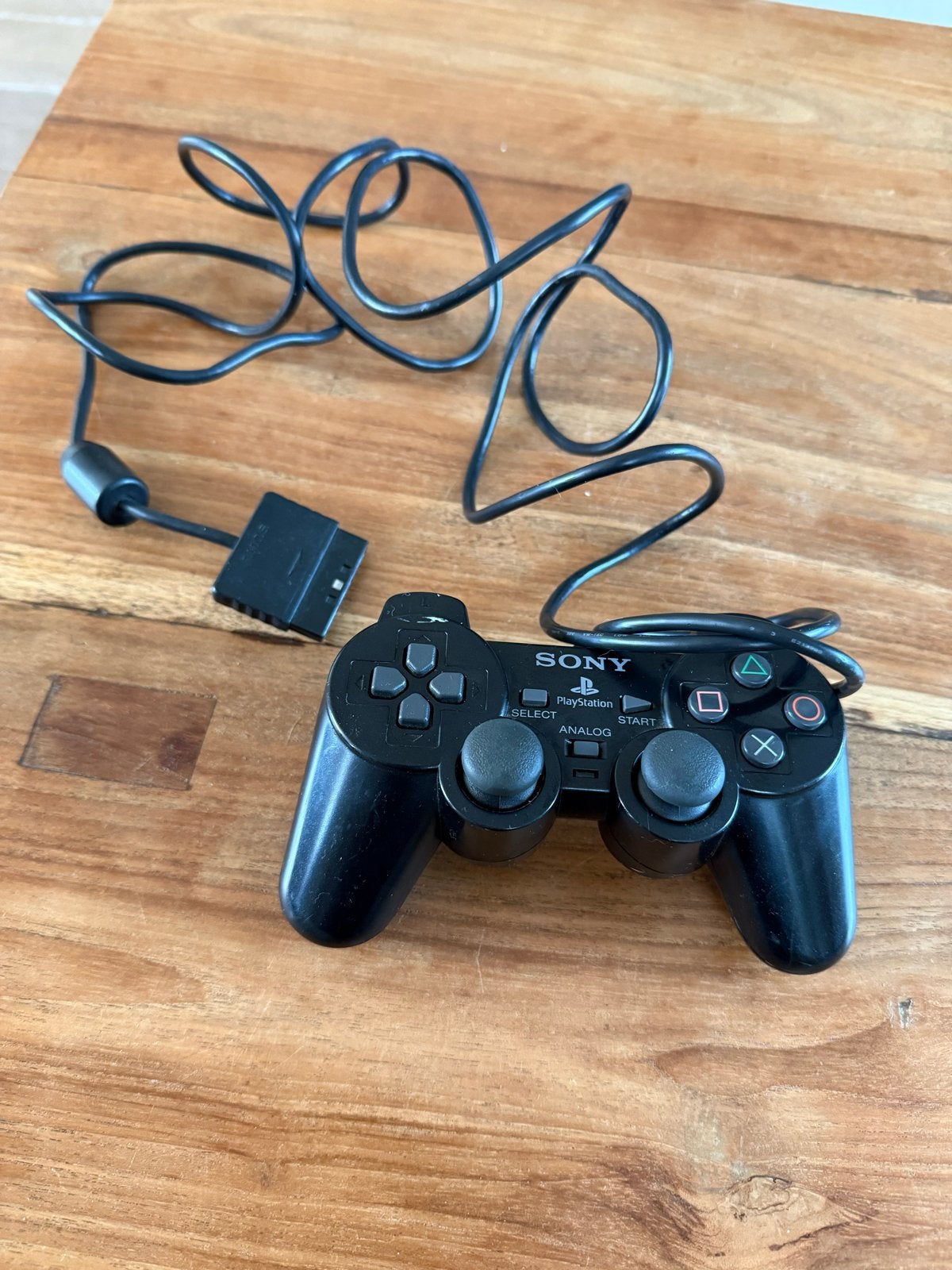 Sony PlayStation 2 DualShock 2 Controller Zwart, Ophalen of Verzenden, Gebruikt, Controller, PlayStation 2