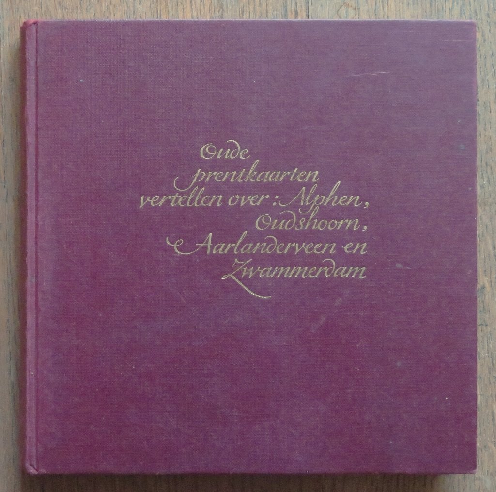 Alphen, Zwammerdam e.a.: oude foto's en ansichten, Boeken, Geschiedenis | Stad en Regio, Ophalen of Verzenden, Gelezen
