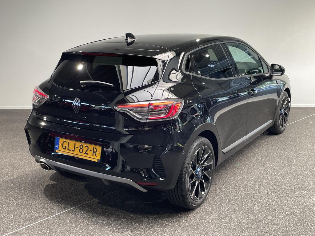 Renault Clio 1.0 TCe 90 GPF esprit Alpine | BOSE-Audiosystee, Auto's, Gebruikt, Met garantie (alle), Leder en Stof, Zwart