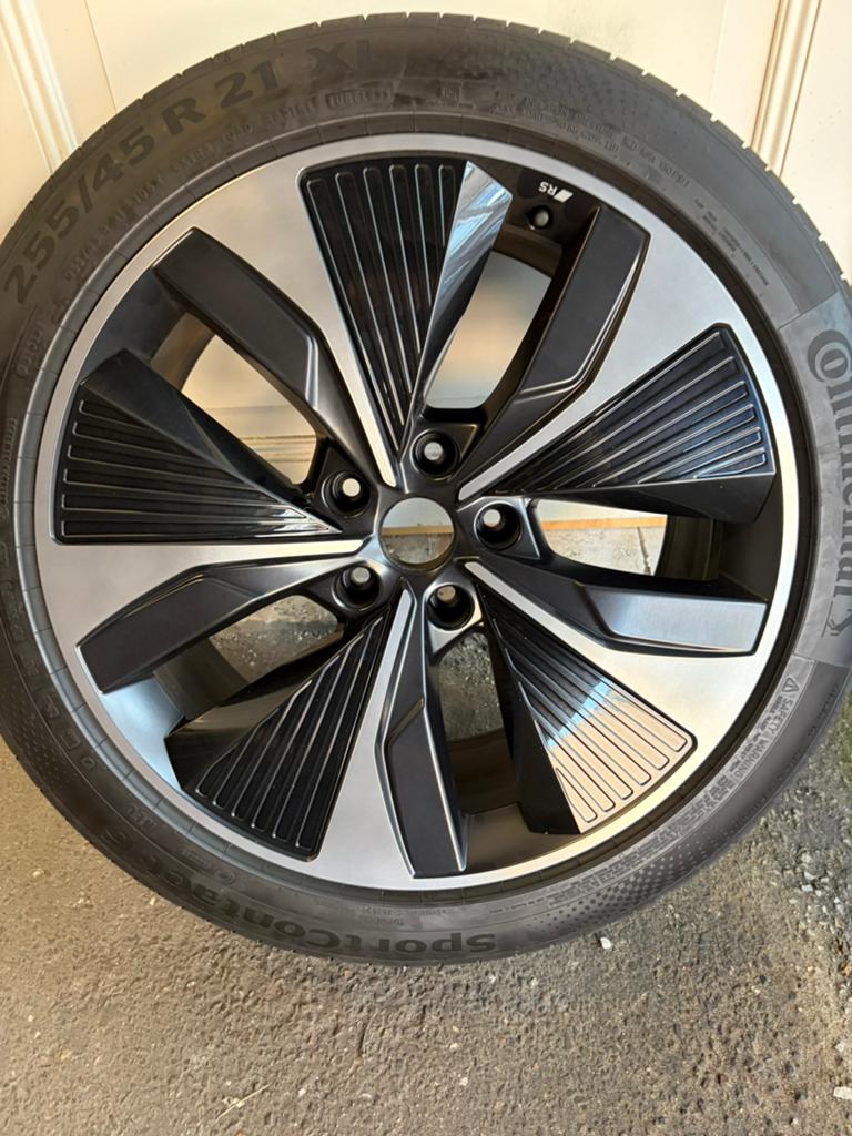 Audi RS 21” orginele velgen. Met zeer goede banden, Auto-onderdelen, Banden en Velgen, Ophalen, 285 mm, Banden en Velgen, 21 inch