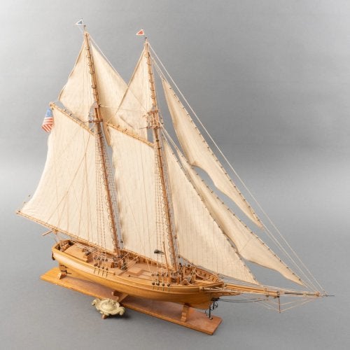 Scheepsmodel: 'Flying Fish', schoener ontworpen in 1860, Ophalen of Verzenden, Zo goed als nieuw