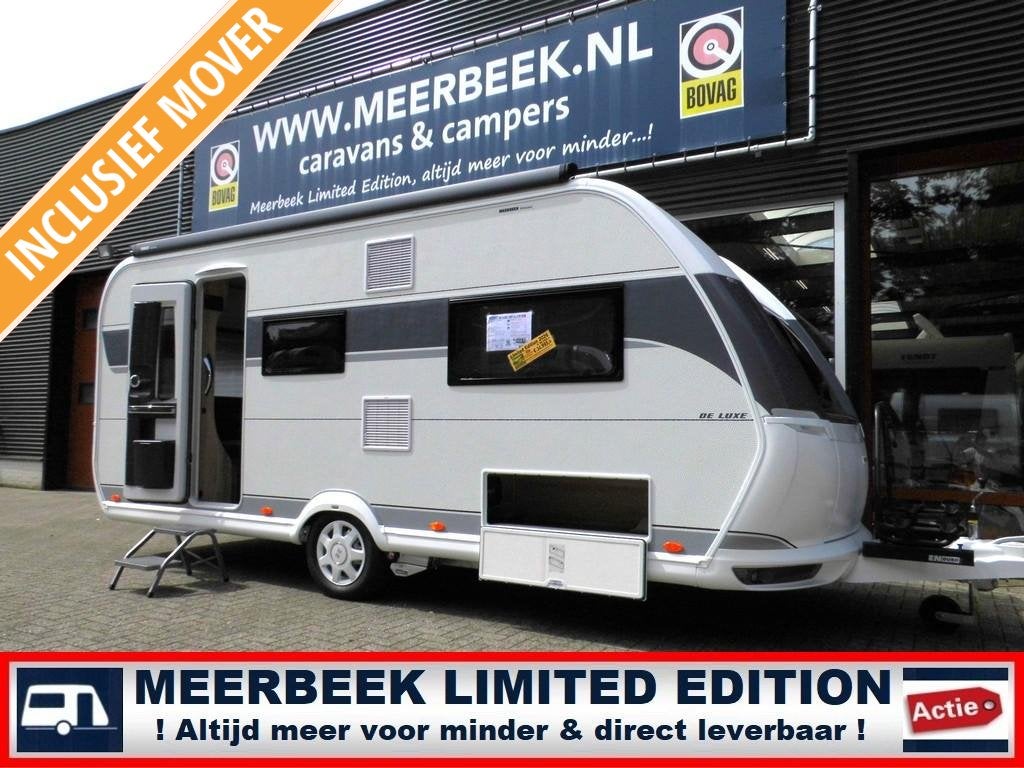 Hobby De Luxe 495 UL 4063,=KORTING MOVER&THULE+FIETS, Rondzit, Hobby, Particulier, 5 tot 6 meter