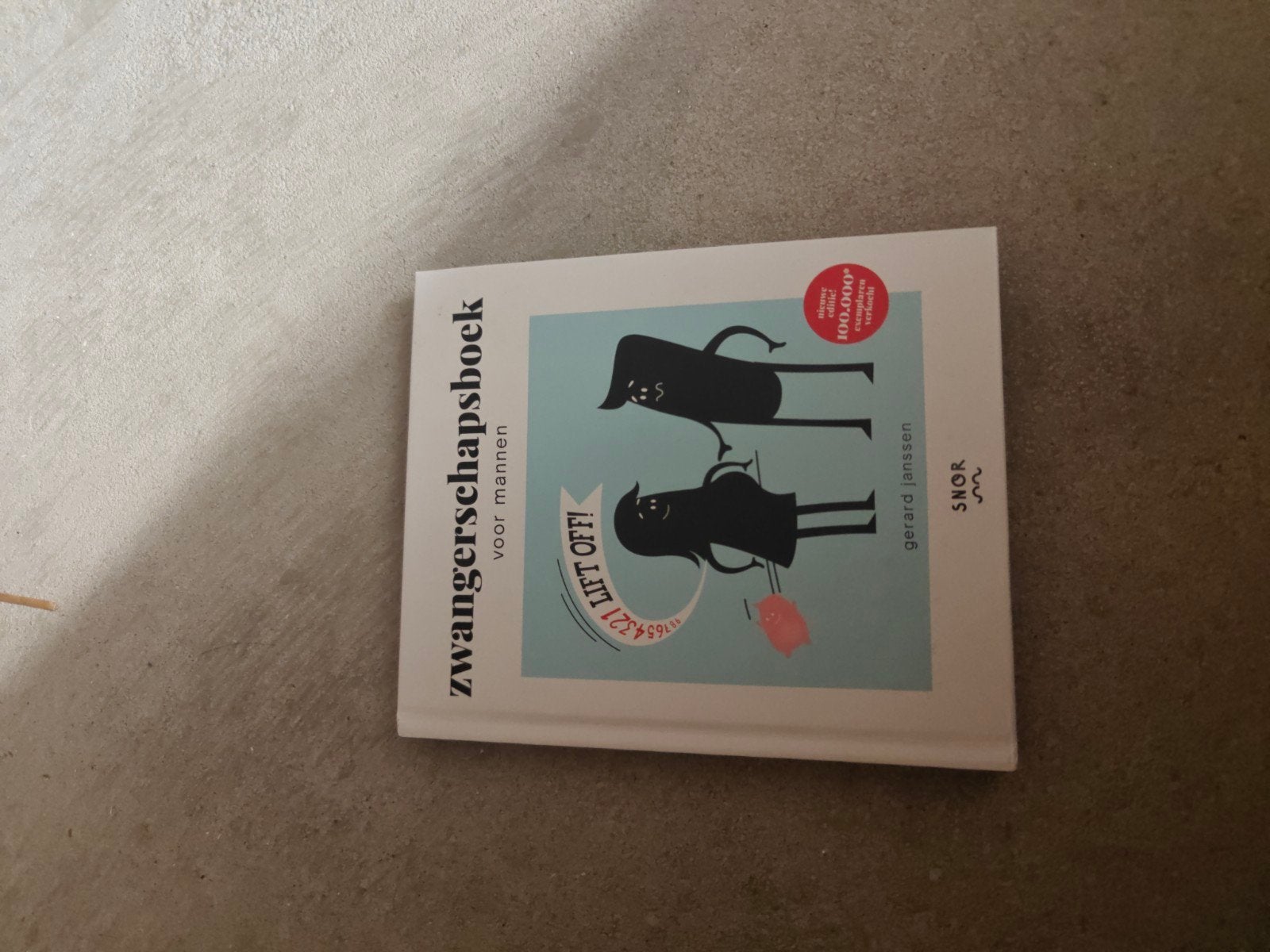 Zwangerschapsboek voor mannen - Gerard Janssen, Ophalen of Verzenden, Zo goed als nieuw, Zwangerschap en Bevalling, Gerard Janssen