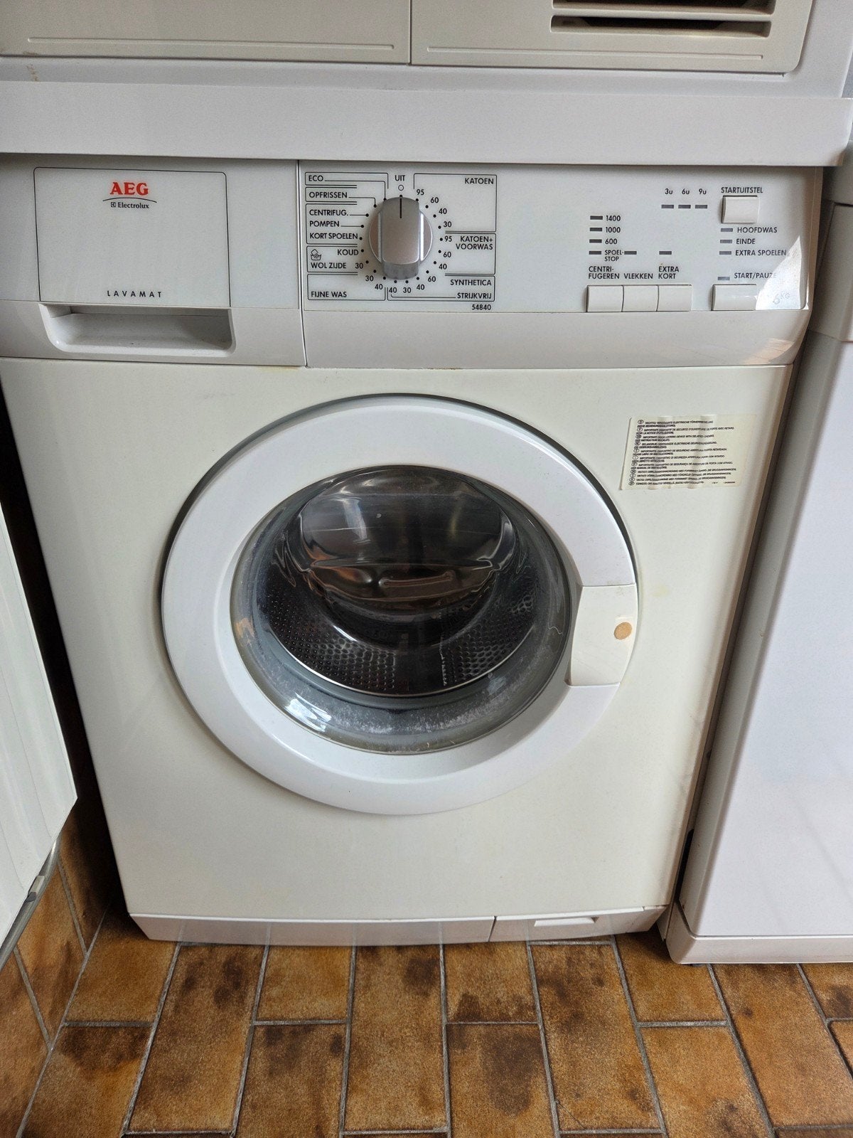 Aeg Electrolux lavamat l54840, Witgoed en Apparatuur, Wasmachines, 6 tot 8 kg, Ophalen of Verzenden, 1200 tot 1600 toeren, 85 tot 90 cm