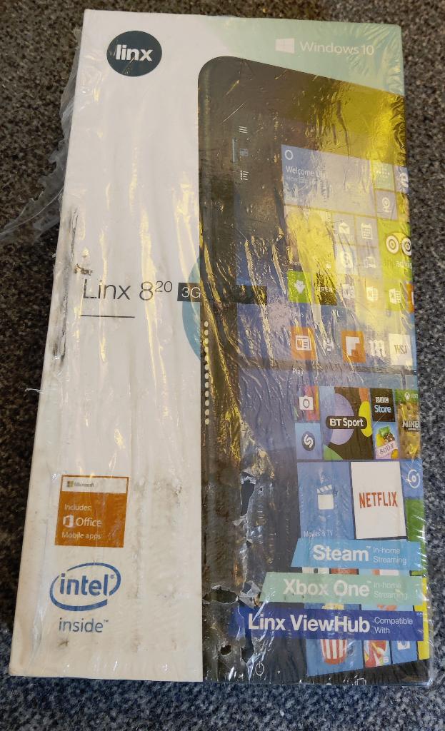 Linx820 tablet - Nieuw in doos 32GB 6-5, Computers en Software, Windows Tablets, Nieuw, 10 inch, 32 GB, Ophalen of Verzenden