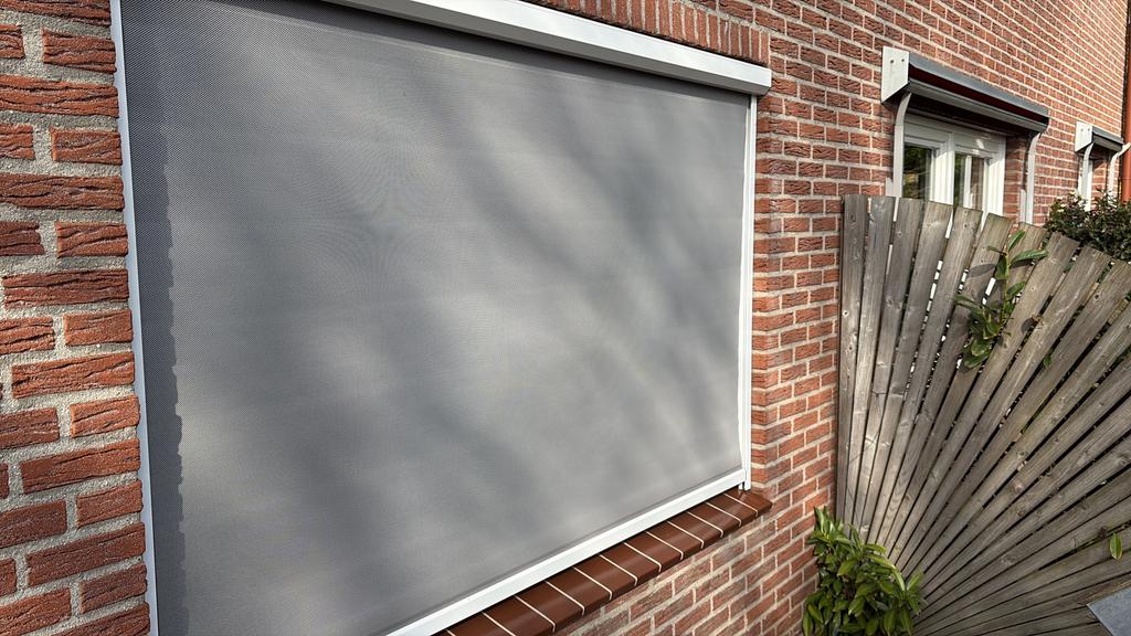 Screens zonwering, Tuin en Terras, Zonneschermen, Minder dan 150 cm, Ophalen, Gebruikt, Screen