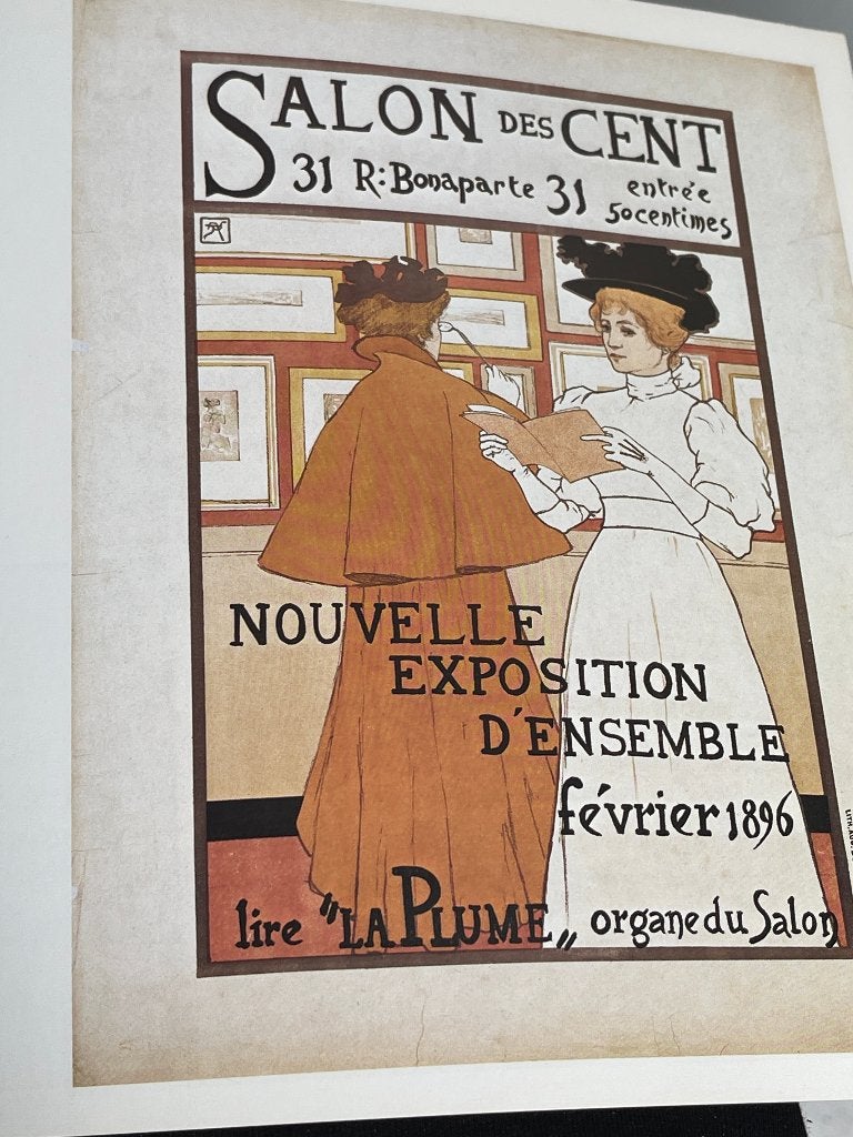 Affiches 'Belle Époque. Keuze uit de verzamelingen van..1979, Ophalen of Verzenden, Zo goed als nieuw, Grafische vormgeving