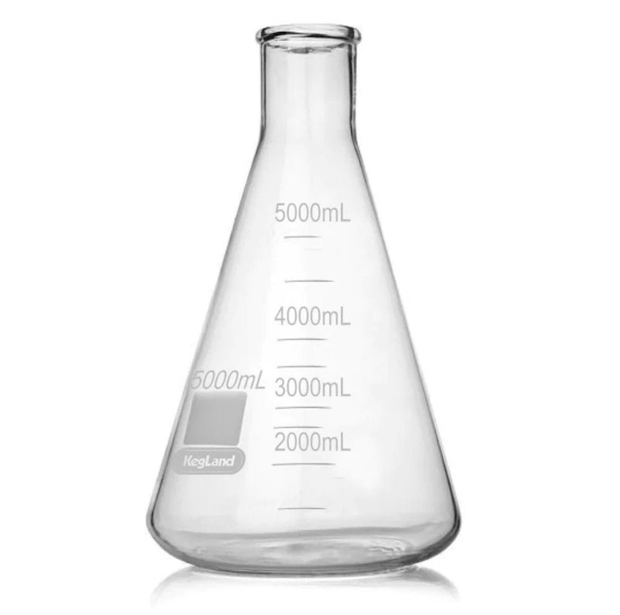 Erlenmeyer 5000ml, Verzamelen, Glas en Borrelglaasjes, Ophalen of Verzenden, Zo goed als nieuw, Bierglas