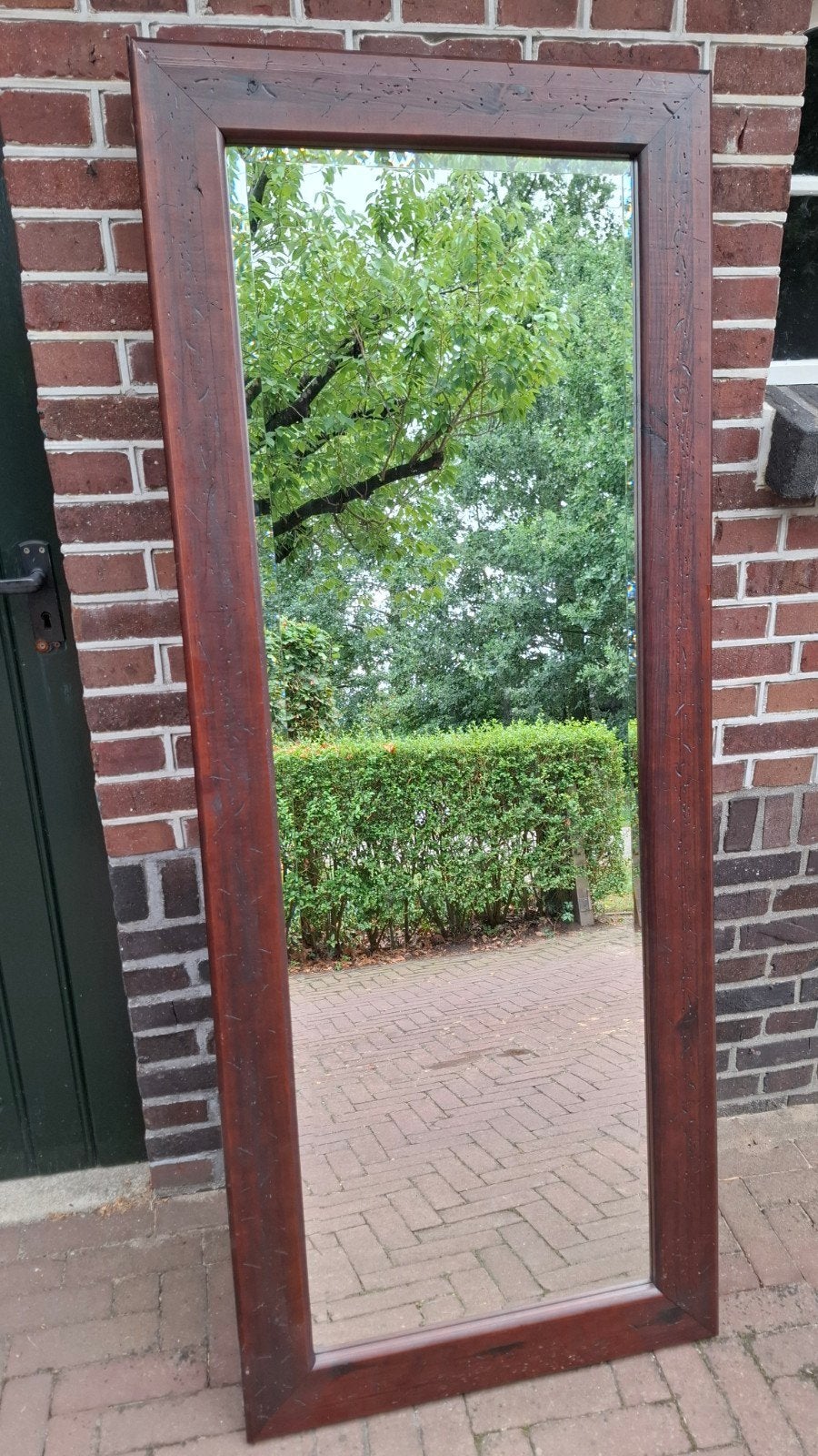 Wandspiegel 170 x 68 cm., Huis en Inrichting, Woonaccessoires | Spiegels, Ophalen, Rechthoekig, 50 tot 75 cm, 150 tot 200 cm