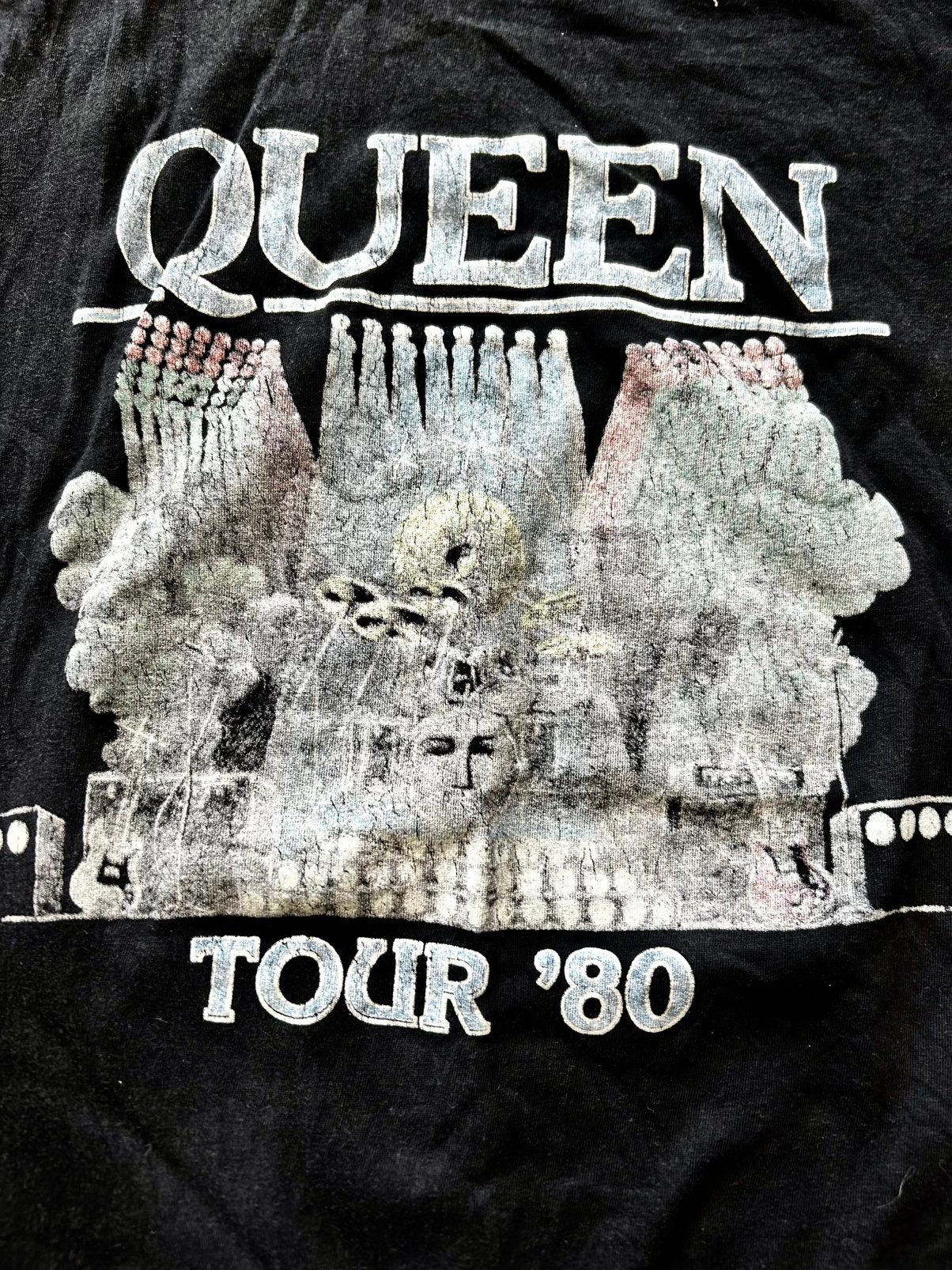 Queen t shirt tour 1980, Ophalen of Verzenden, Gebruikt, Kleding
