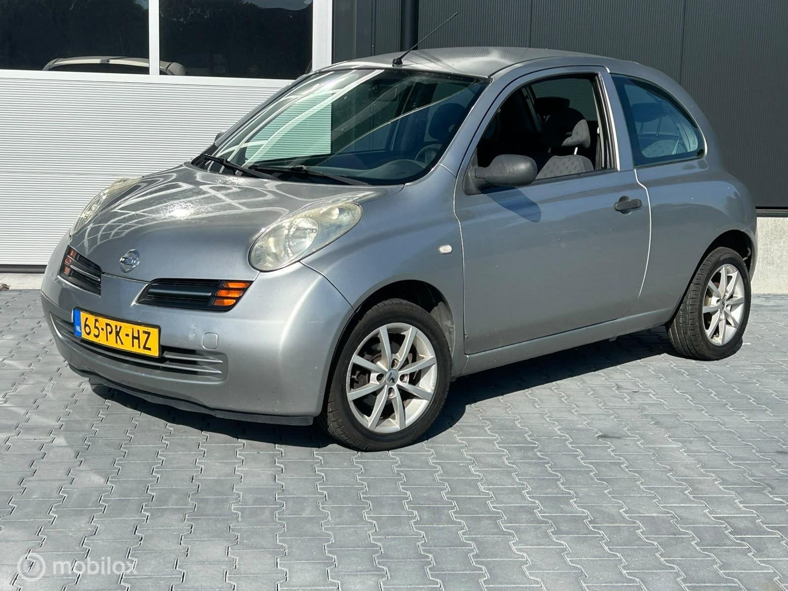 Nissan Micra 1.2 Airco, nieuwe banden!, Auto's, Voorwielaandrijving, Gebruikt, 31 €/maand, 4 cilinders