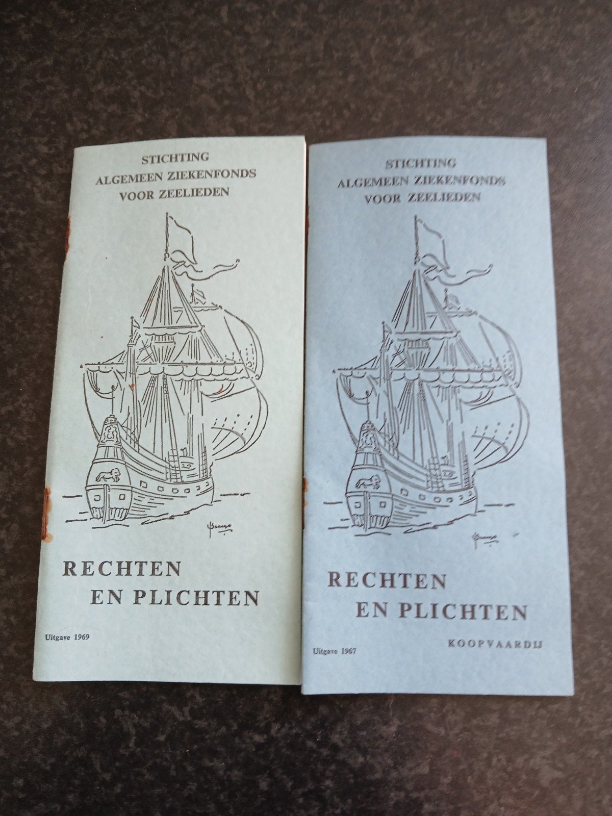 Richten en plichten koopvaardij 1967 en 1969., Verzamelen, Ophalen, 1960 tot 1980, Tijdschrift