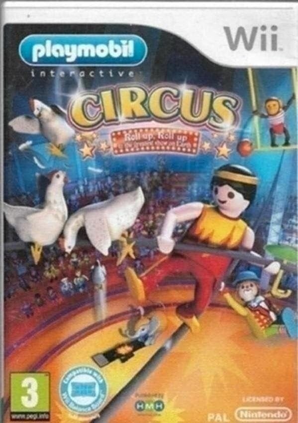 Playmobil Circus (wii), Overige genres, 1 speler, Ophalen of Verzenden, Zo goed als nieuw
