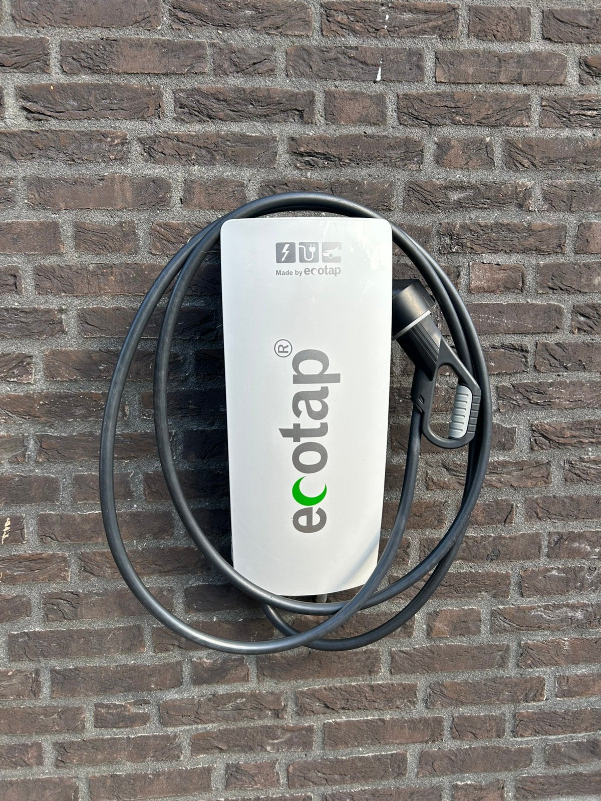 Ecotap Homebox Flex - Laadpaal elektrische auto EV, Ophalen, Gebruikt, Laadpaal en Laadkabel