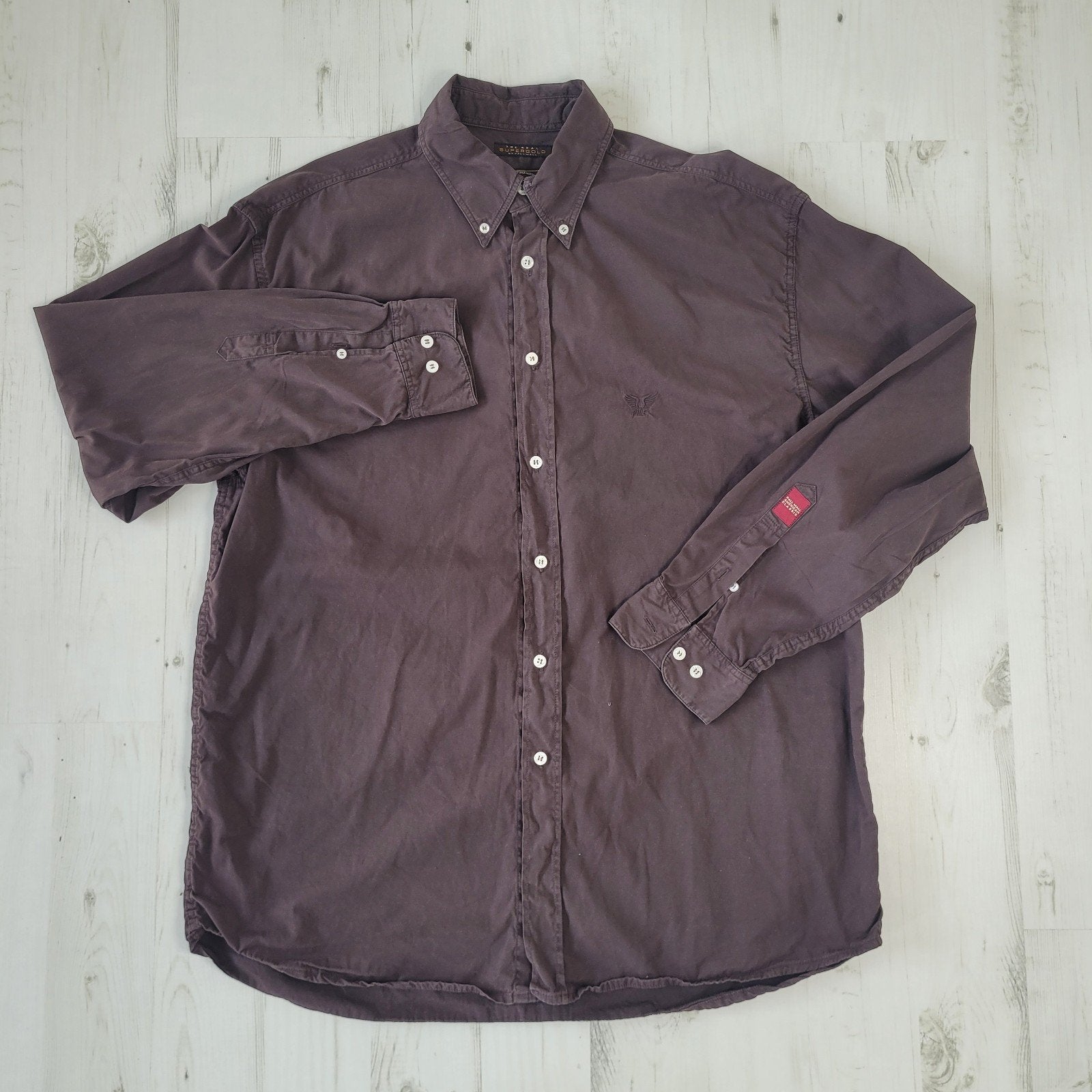 Pall Mall PME Legend overhemd L lange mouwen bruin, Kleding | Heren, Overhemden, Bruin, Pall Mall PME Legend, Ophalen of Verzenden