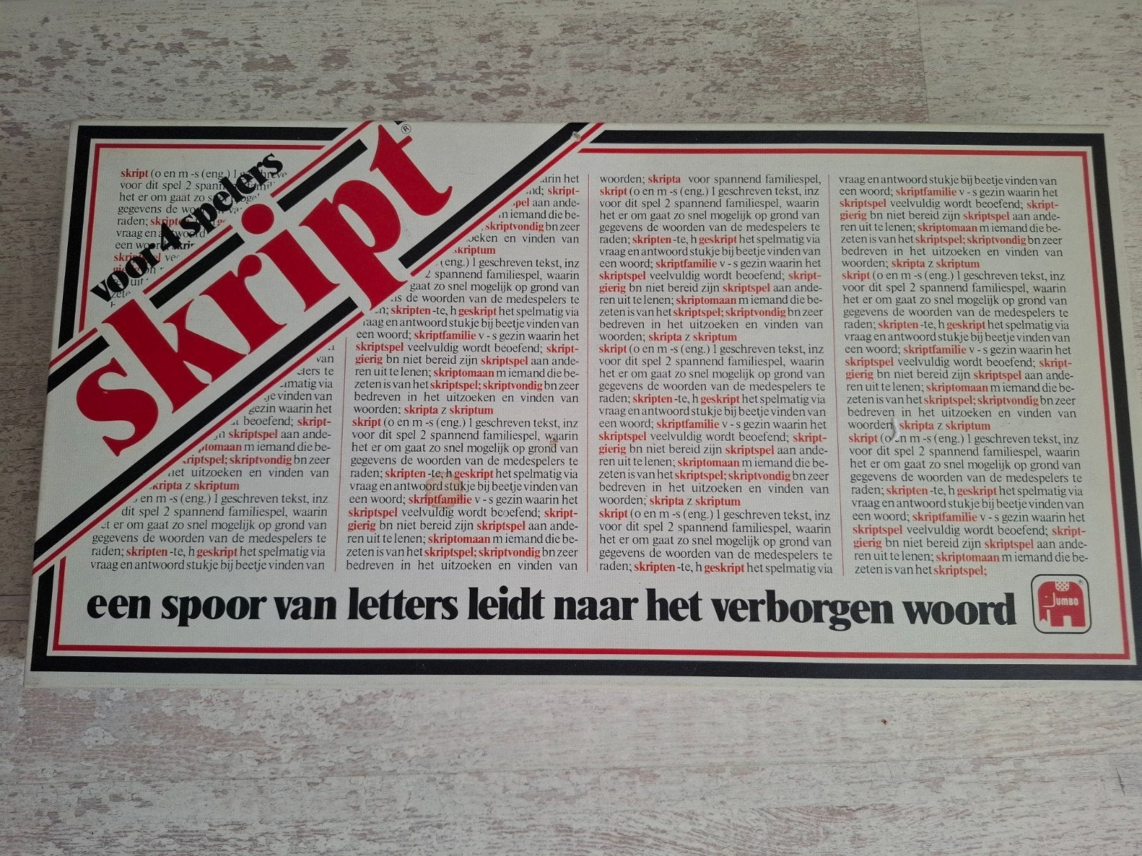 Leuk woord spel SKRIPT, Vijf spelers of meer, Ophalen of Verzenden, Zo goed als nieuw