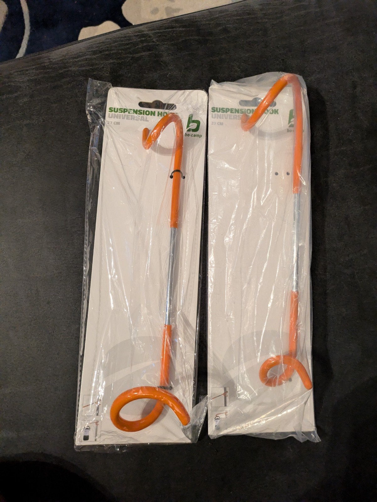 Bo-Camp Universele Ophanghaken (2 stuks), Ophalen of Verzenden, Zo goed als nieuw