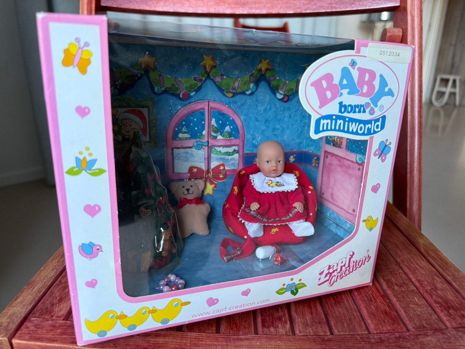 Baby Born Miniworld Christmas Limited Edition | NIEUW, Ophalen of Verzenden, Nieuw, Babypop, Levensecht of Reborn