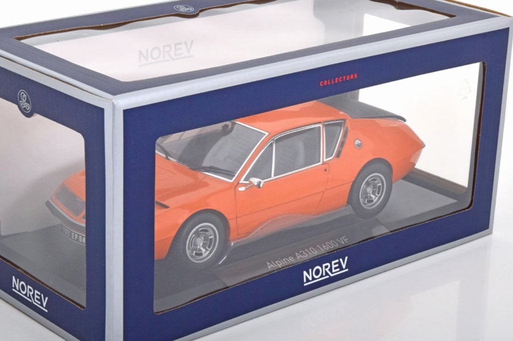 Alpine A310 1600 VF 1974 Acropolis Oranje 1/18 NOREV 185402, Ophalen of Verzenden, Nieuw, Auto, Norev