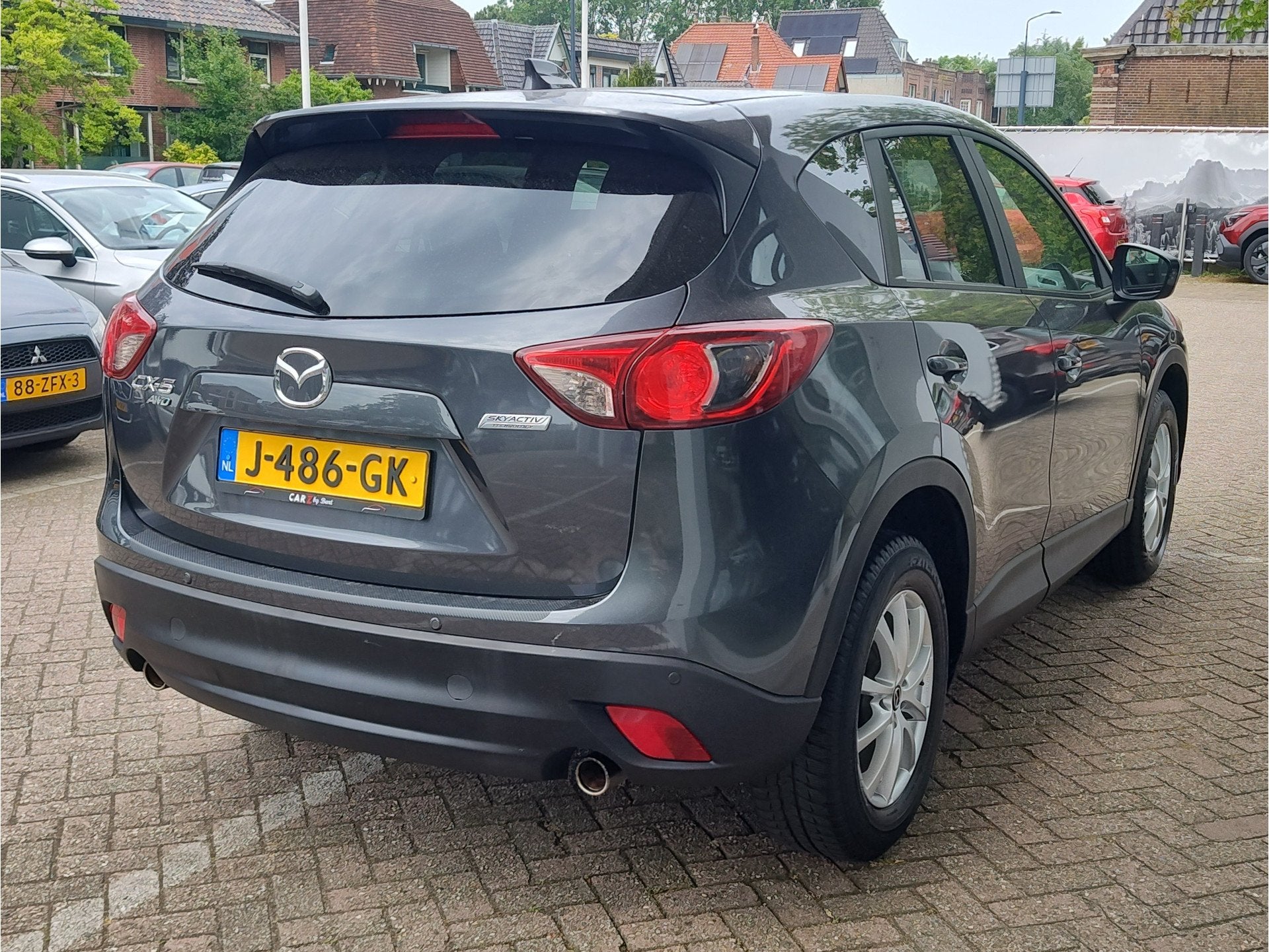 Mazda CX-5 2.0 4WD TS Dodehoeksensoren | Navi | Stoelverwarm, Zwart, 160 pk, Automatische klimaatregeling, Bedrijf
