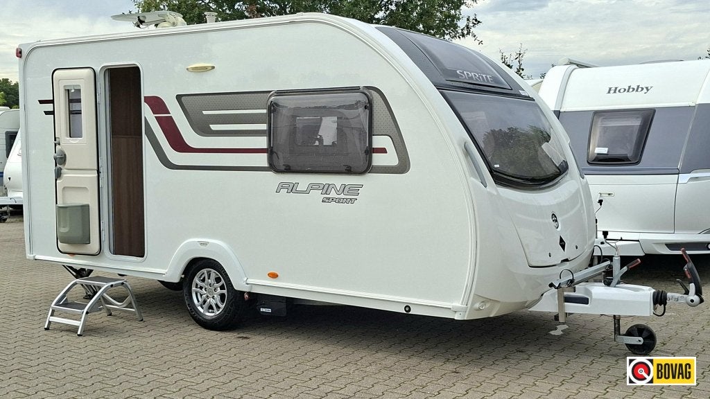 Sprite Alpine Sport 420 CT incl. Mover , SAT, Luifel, Standaardzit, Tot en met 2, Bedrijf, 2 aparte bedden