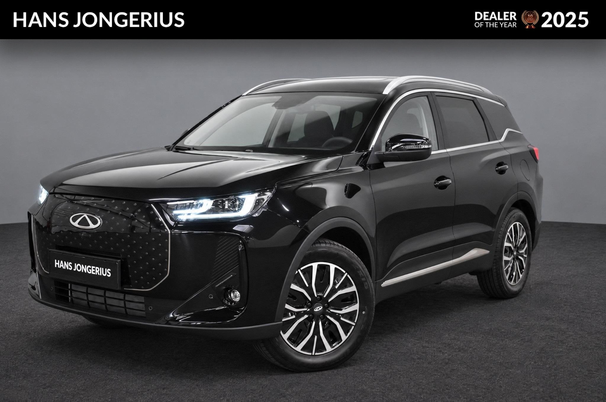 Chery Tiggo 7 1.5TGDI PHEV Unique | 360 CAMERA | SCHUIF/KANT, Auto's, Dealer onderhouden, Euro 6, Zwart, Plug-in hybride