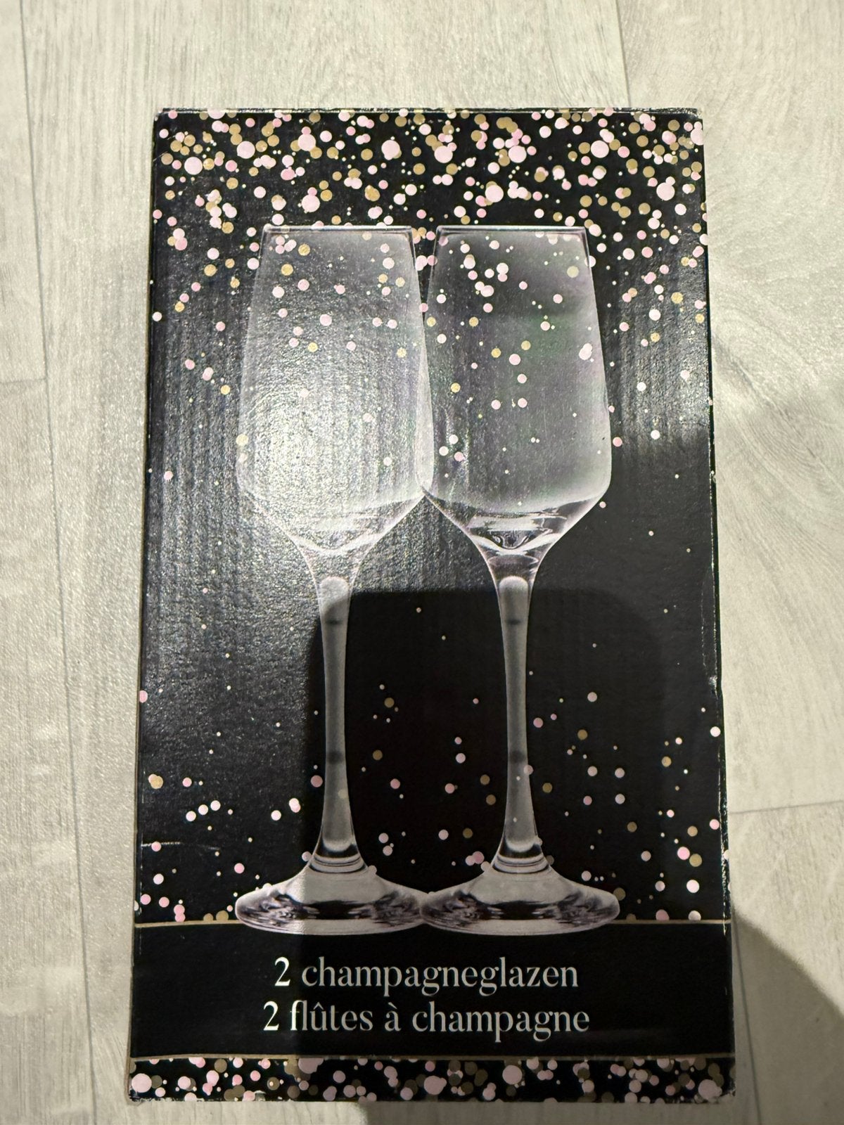 2 nieuwe mooi champagneglazen, Verzamelen, Ophalen of Verzenden, Zo goed als nieuw