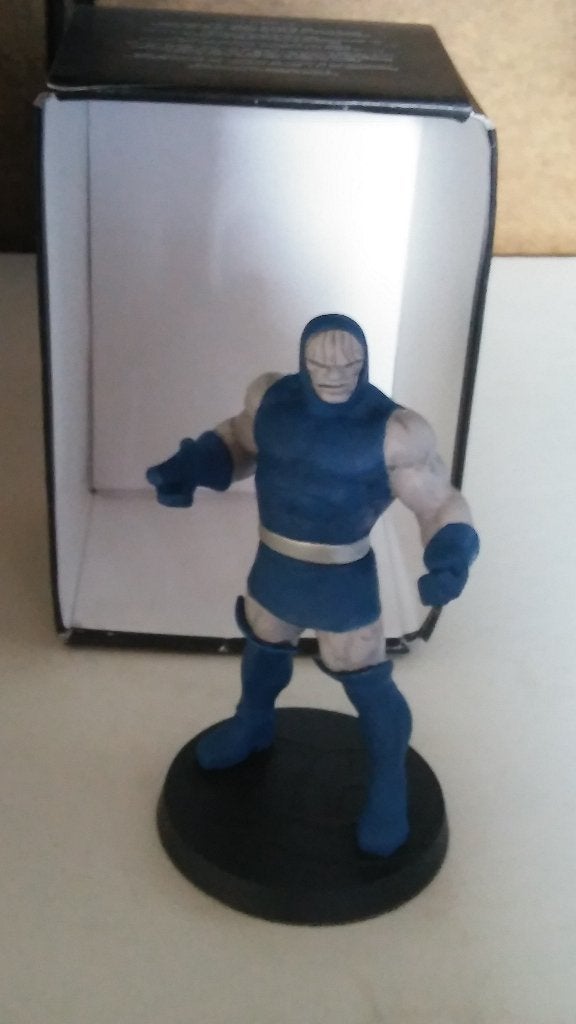 Darkseid 2008 DC Comics Eaglemoss comic film figuur beeldje, Verzenden, Overige figuren, Zo goed als nieuw, Beeldje of Figuurtje