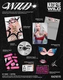 Katseye - Wild (Yoonchae ver.) 1 CD, 1 Boek, Verzenden, Nieuw in verpakking, Pop, EP