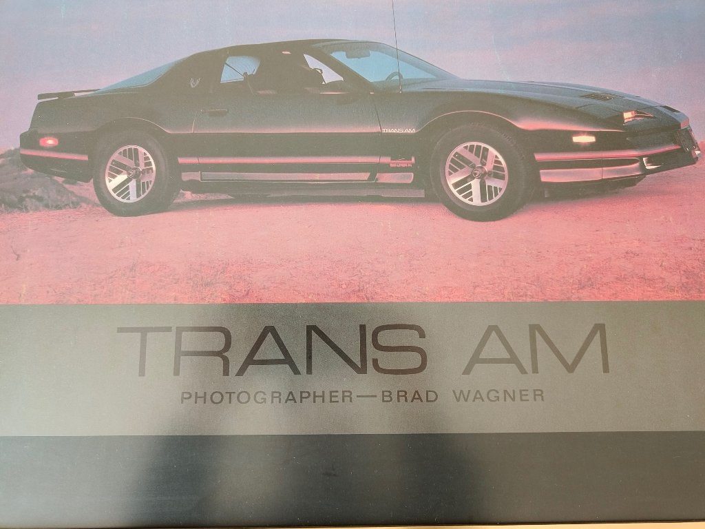 Vintage Auto Posters: Ferrari, Trans Am, in wissellijsten, Ophalen, Gebruikt, Auto's