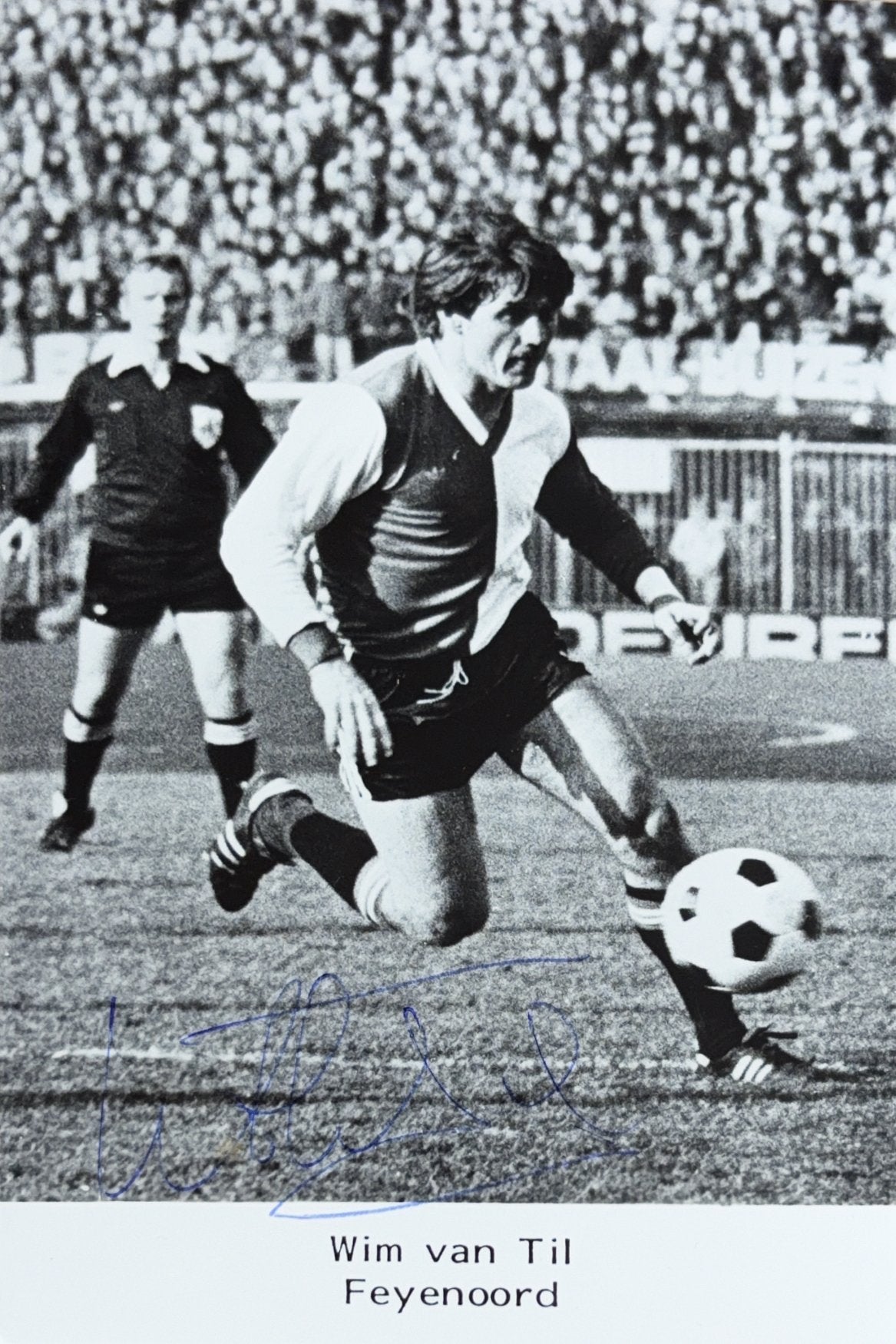 Spelerskaart Wim van Til - Feyenoord Rotterdam, Ophalen of Verzenden, Zo goed als nieuw, Feyenoord, Spelerskaart
