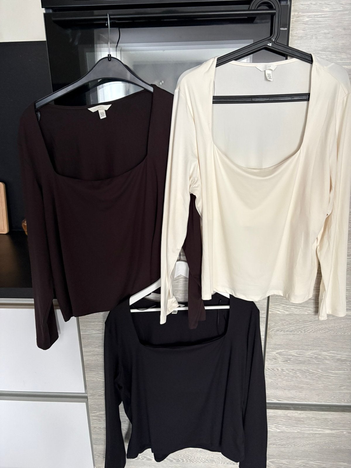 3 shirts xxl, Kleding | Dames, Zwart, Maat 46/48 (XL) of groter, Ophalen of Verzenden, Lange mouw
