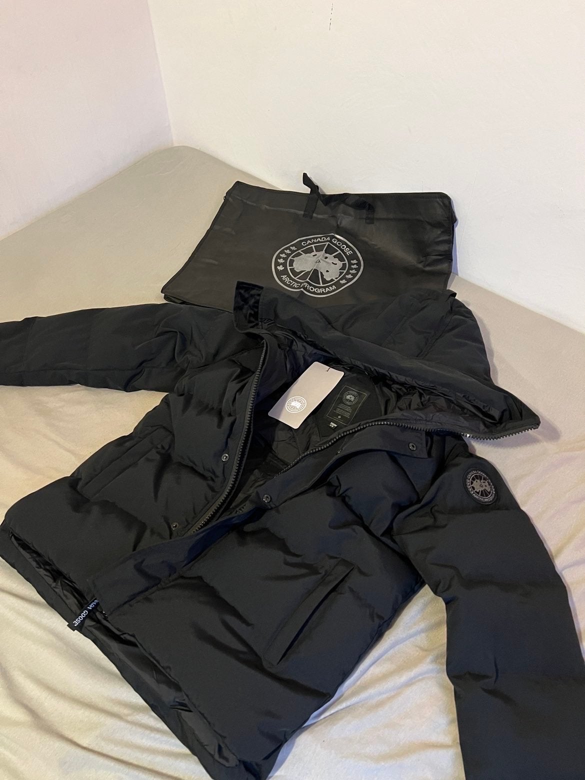 Canada Goose MacMillan Parka Zwart, Ophalen of Verzenden, Nieuw, Maat 46 (S) of kleiner