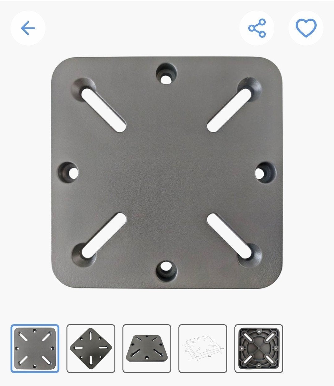 Parasolvoet - Stevige basis voor uw parasol, Ophalen of Verzenden, Nieuw, Minder dan 1 meter, Parasolvoet