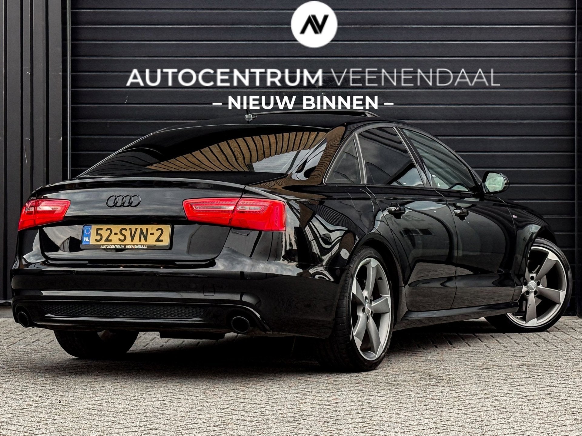 Audi A6 Limousine 3.0 V6 TFSI Quattro 3X S-LINE 299 PK PANO/, Auto's, Audi, Automaat, Euro 5, Gebruikt, Zwart
