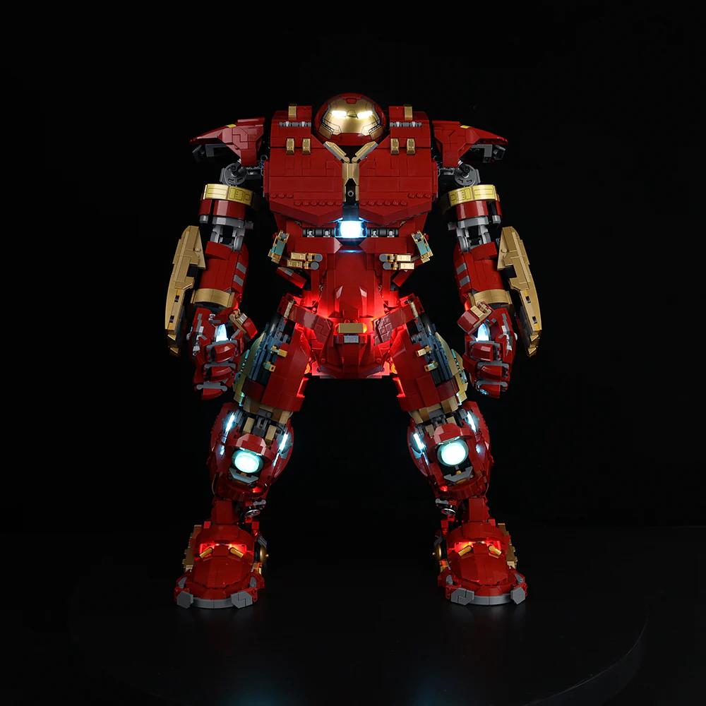 LED Verlichting voor Marvel Hulkbuster 76210 Nieuw, Kinderen en Baby's, Speelgoed | Bouwstenen, Nieuw, Overige merken, Ophalen of Verzenden