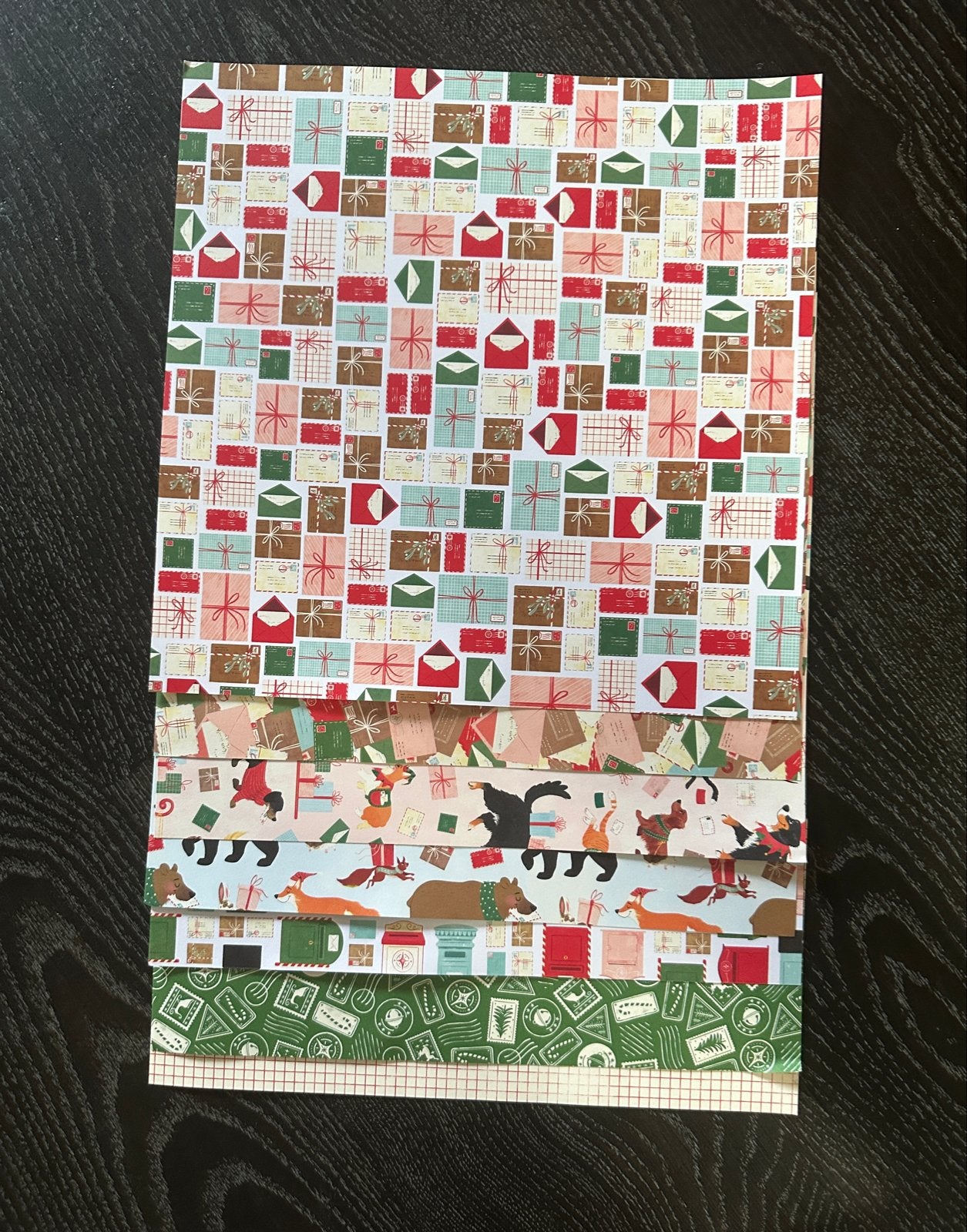 North pole Delivery  dsp stampinup, Meerkleurig, Ophalen of Verzenden, Zo goed als nieuw, Papier of Karton