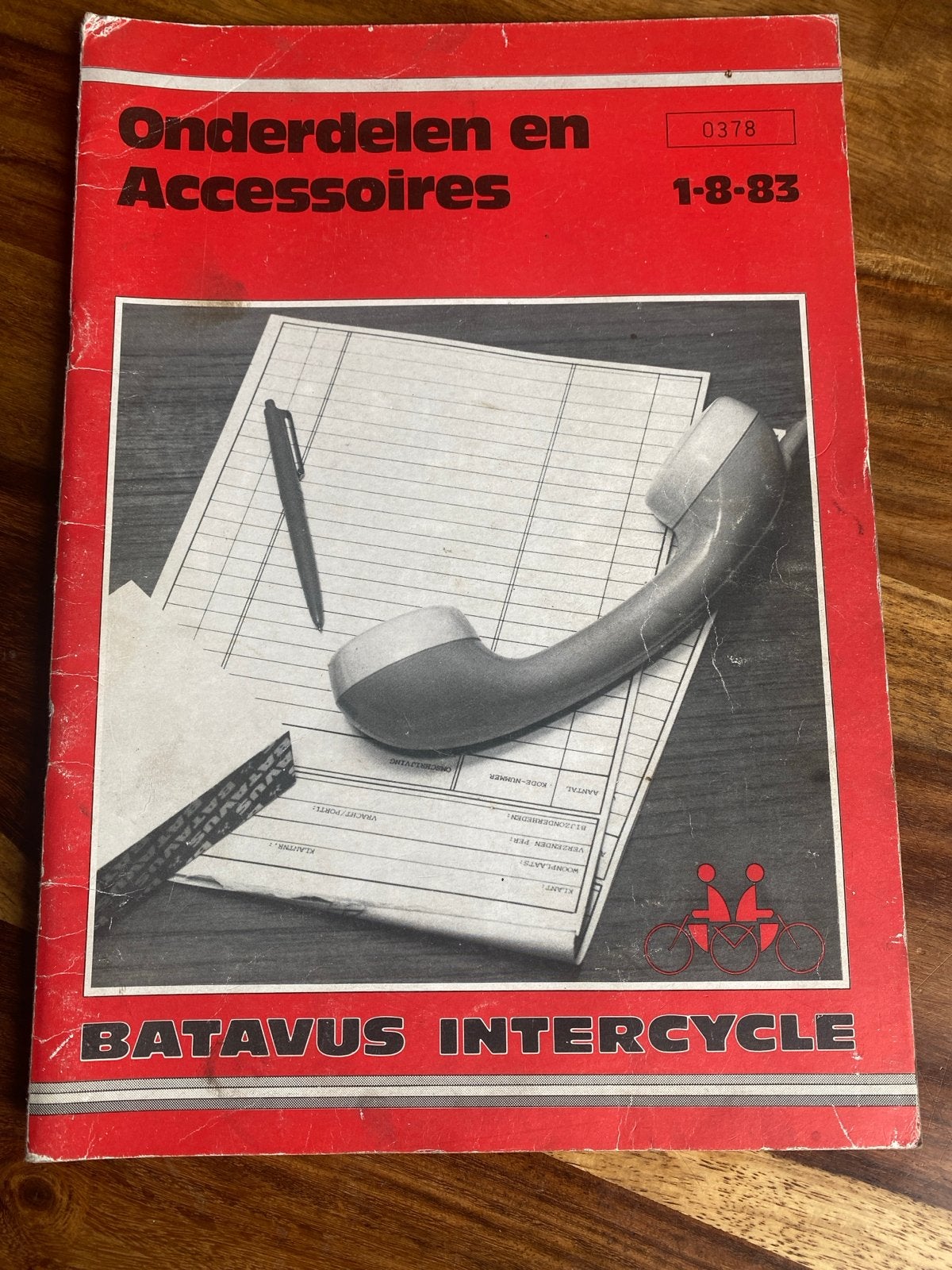 Batavus Intercycle Onderdelen en Accessoires Catalogus 1983, Ophalen of Verzenden