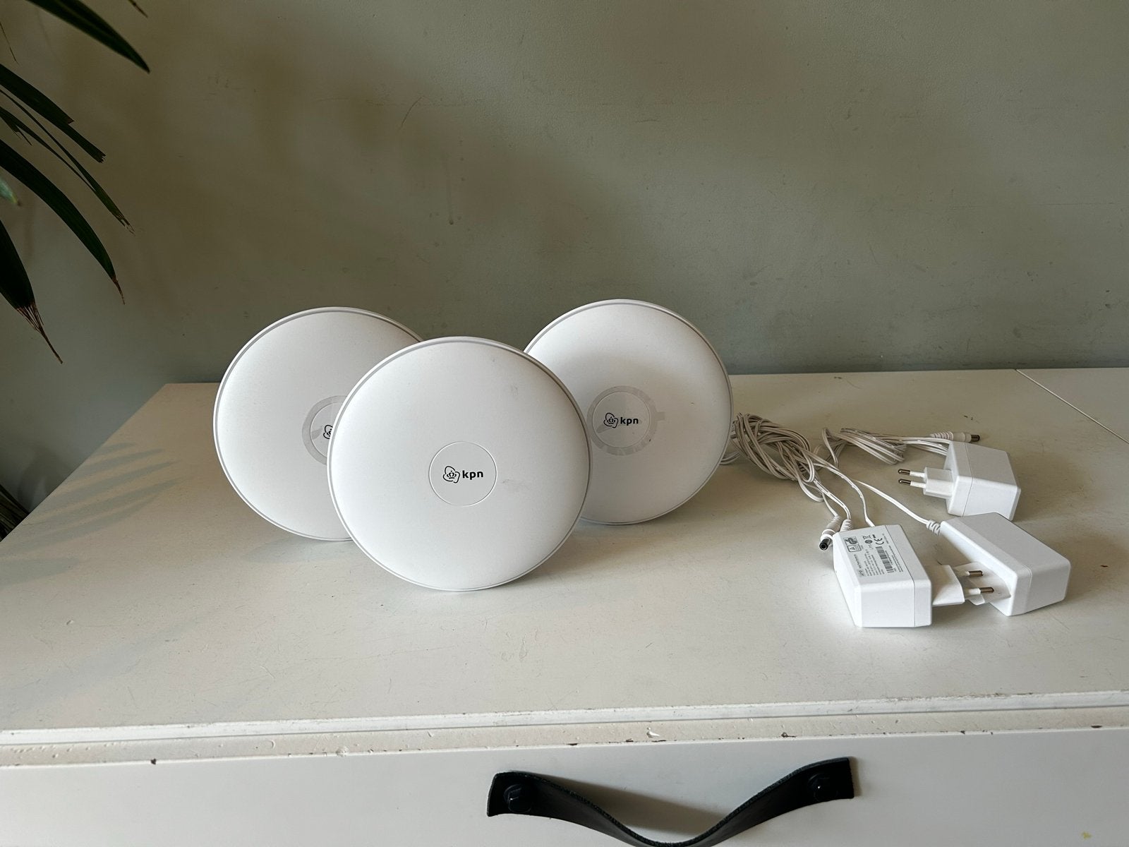 KPN Superwifi punten - Set van 3, Computers en Software, WiFi-versterkers, Ophalen of Verzenden, Zo goed als nieuw