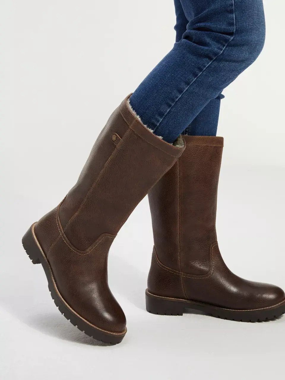 Nieuwe Human Nature ANWB dames laarzen maat 39, warm gevoerd, Hoge laarzen, Bruin, Nieuw, Ophalen of Verzenden