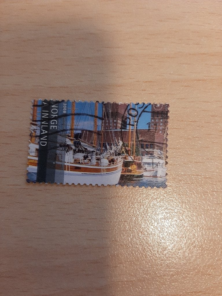 2008 Noorwegen Innland boot, Verzenden, Noorwegen, Gestempeld