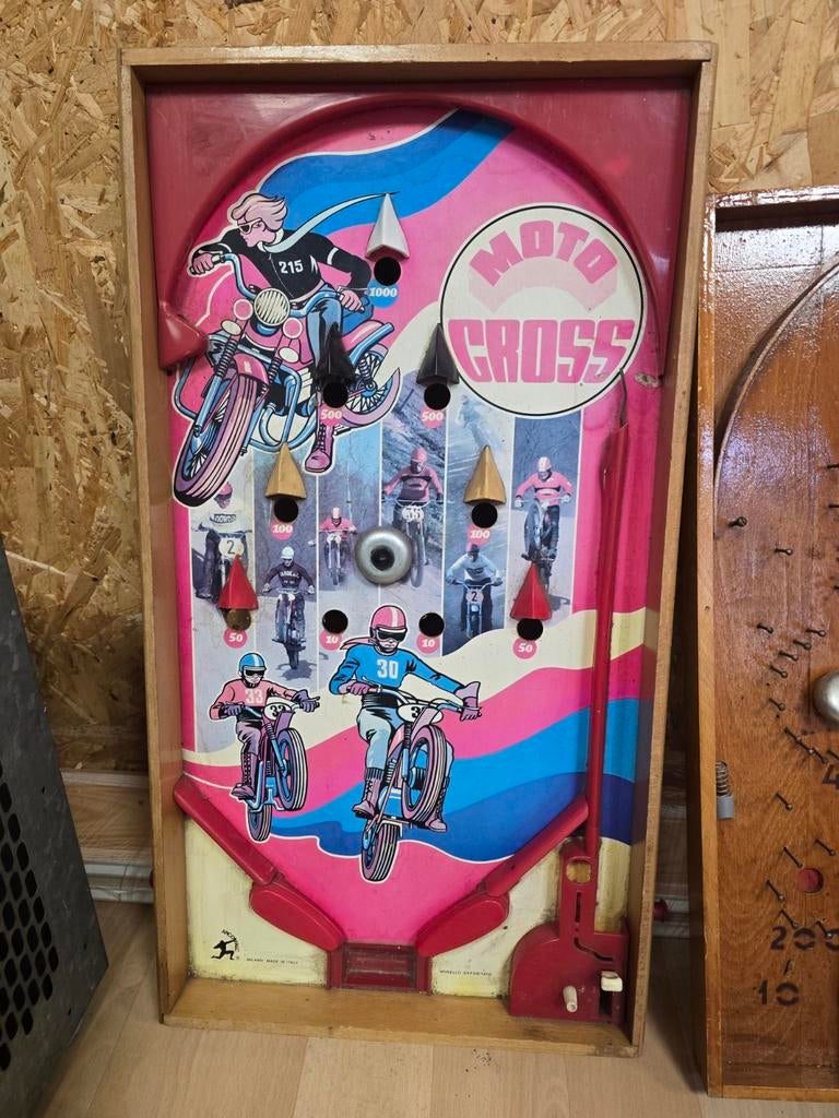 Vintage Arcofalc Motocross Flipperkast - Jaren 70, Antiek en Kunst, Ophalen