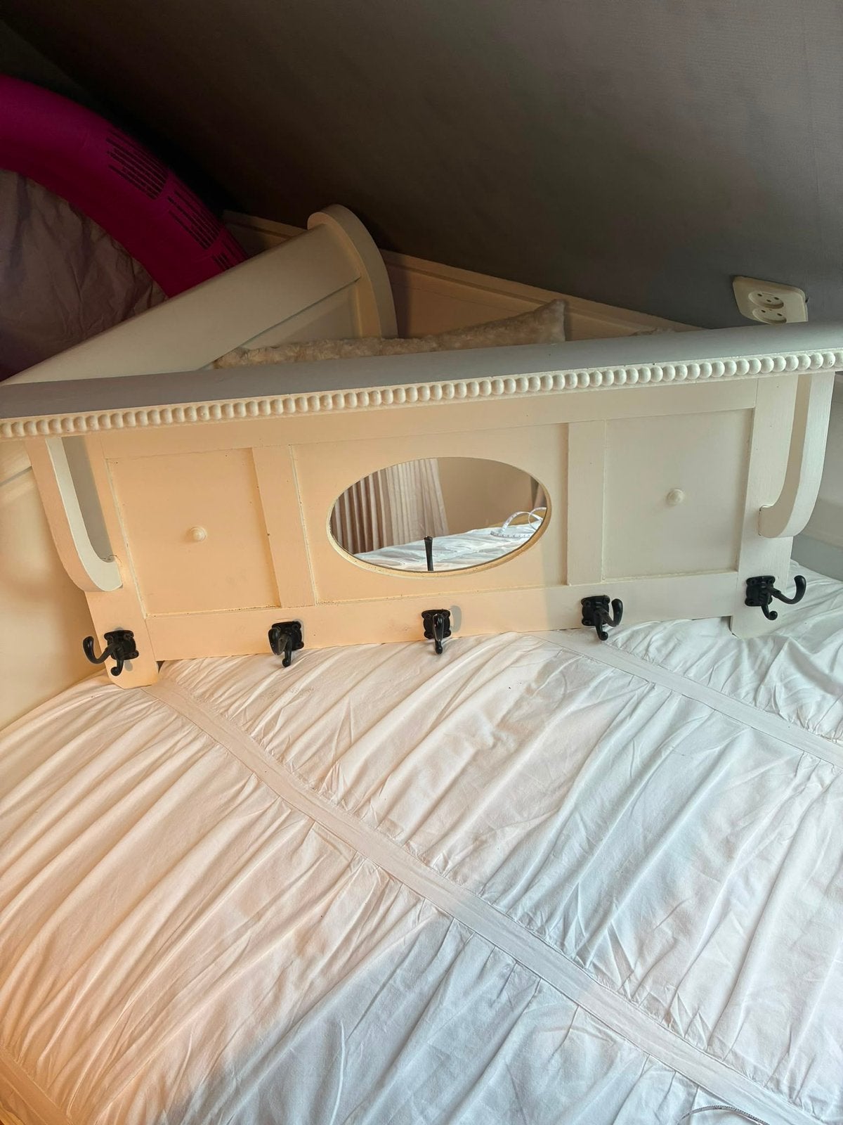 Brocante/landelijke kapstok, Huis en Inrichting, Woonaccessoires | Kapstokken, Zo goed als nieuw, Minder dan 100 cm, Hout, Ophalen
