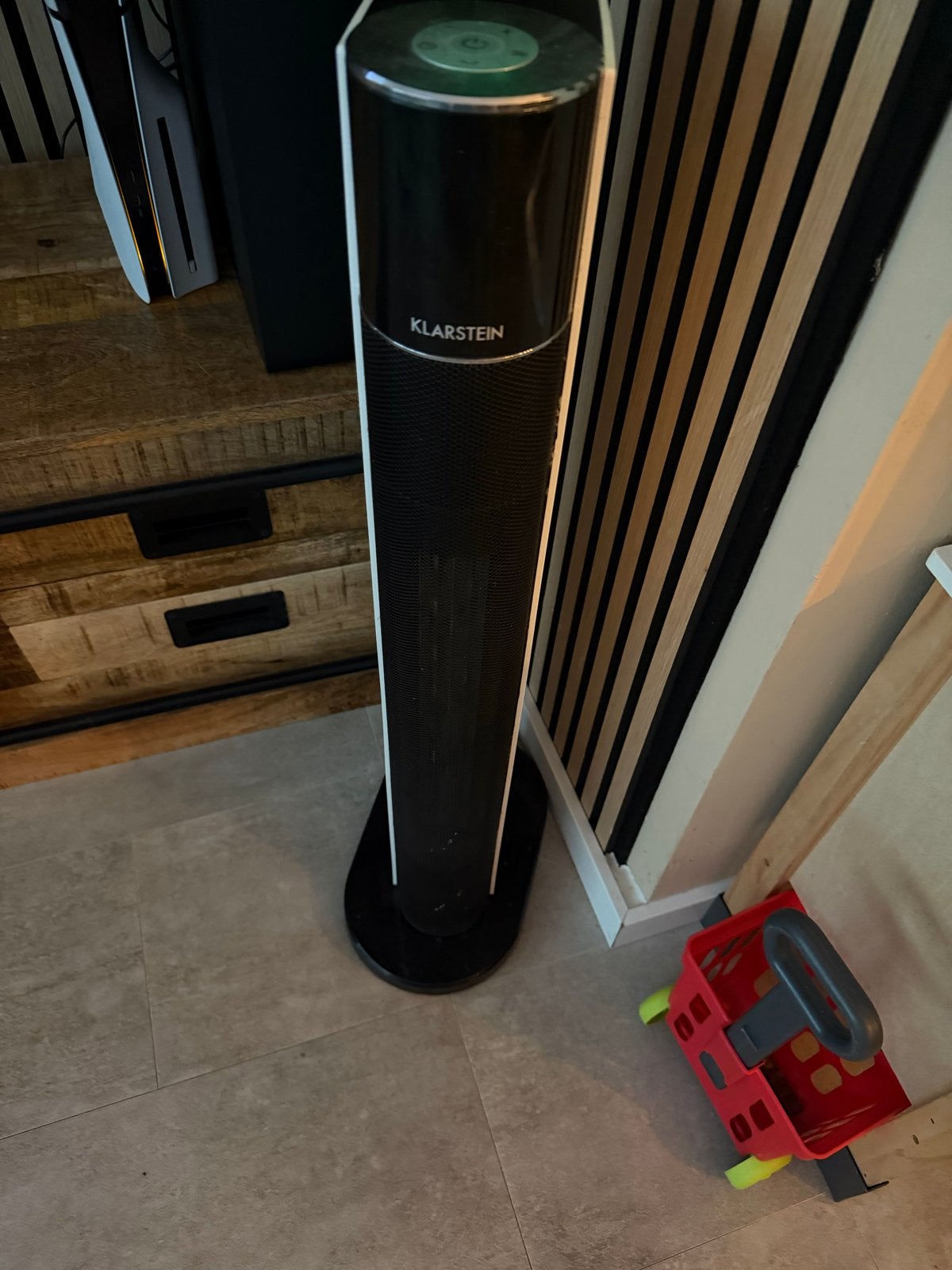 Klarstein PTC Keramische Torenkachel 2200W met Afstandsbedie, Ophalen, Kachel, Minder dan 60 cm, Zo goed als nieuw