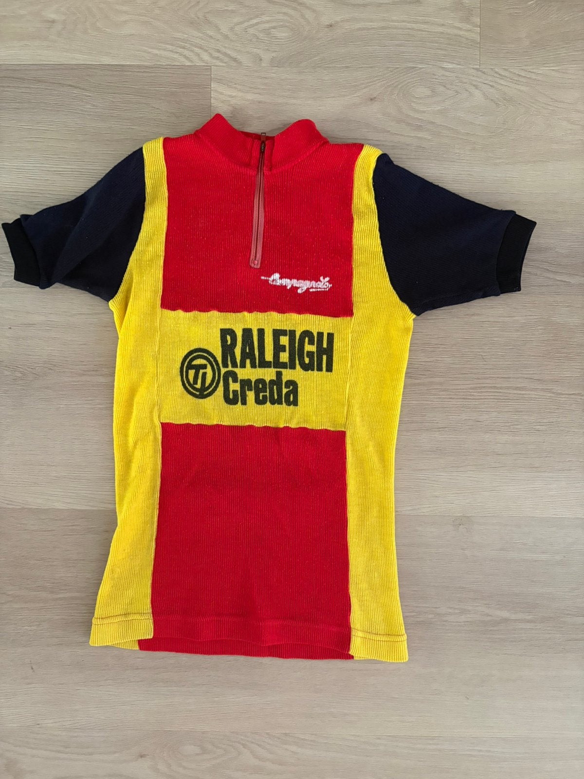 Vintage wielershirt koerstrui TI Raleigh Creda, Ophalen of Verzenden, Gebruikt, Bovenkleding